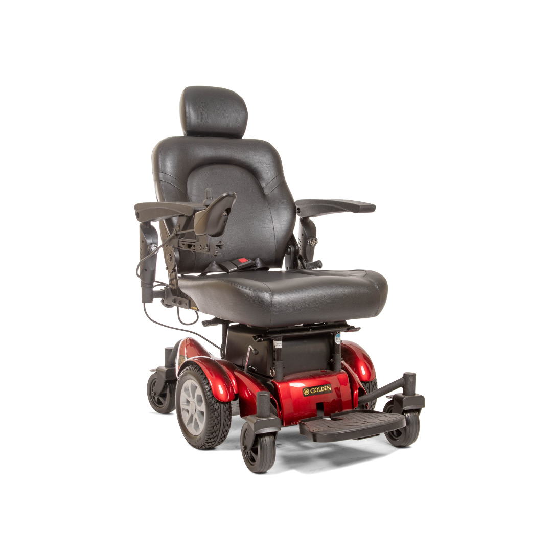 Golden Technologies Compass HD Bariatric Power Chair - Red